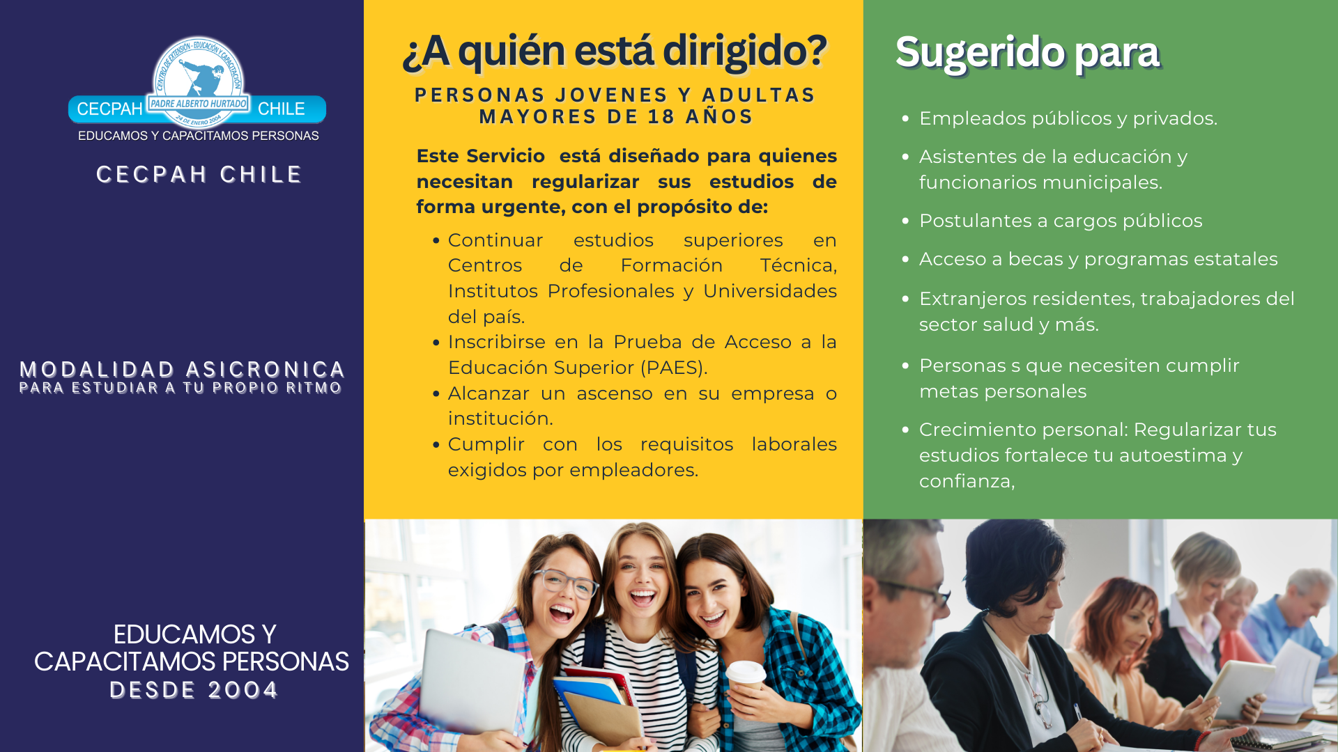 Verde Azul Verde y Amarillo Collage de Fotos Moderno Recursos para Nuevas Contrataciones Empresarial Presentación (6)